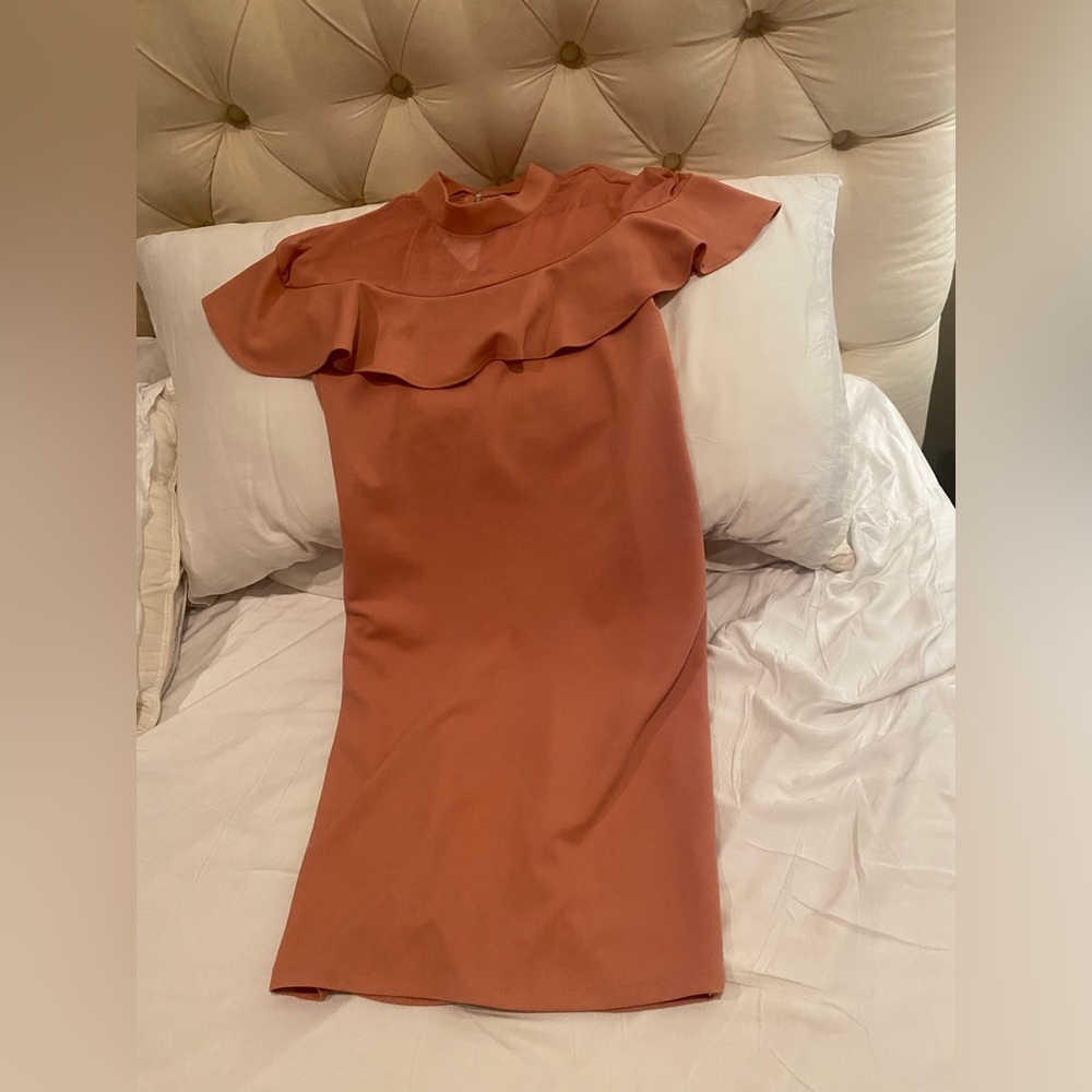 Pinkblush maternity pink dress (small)